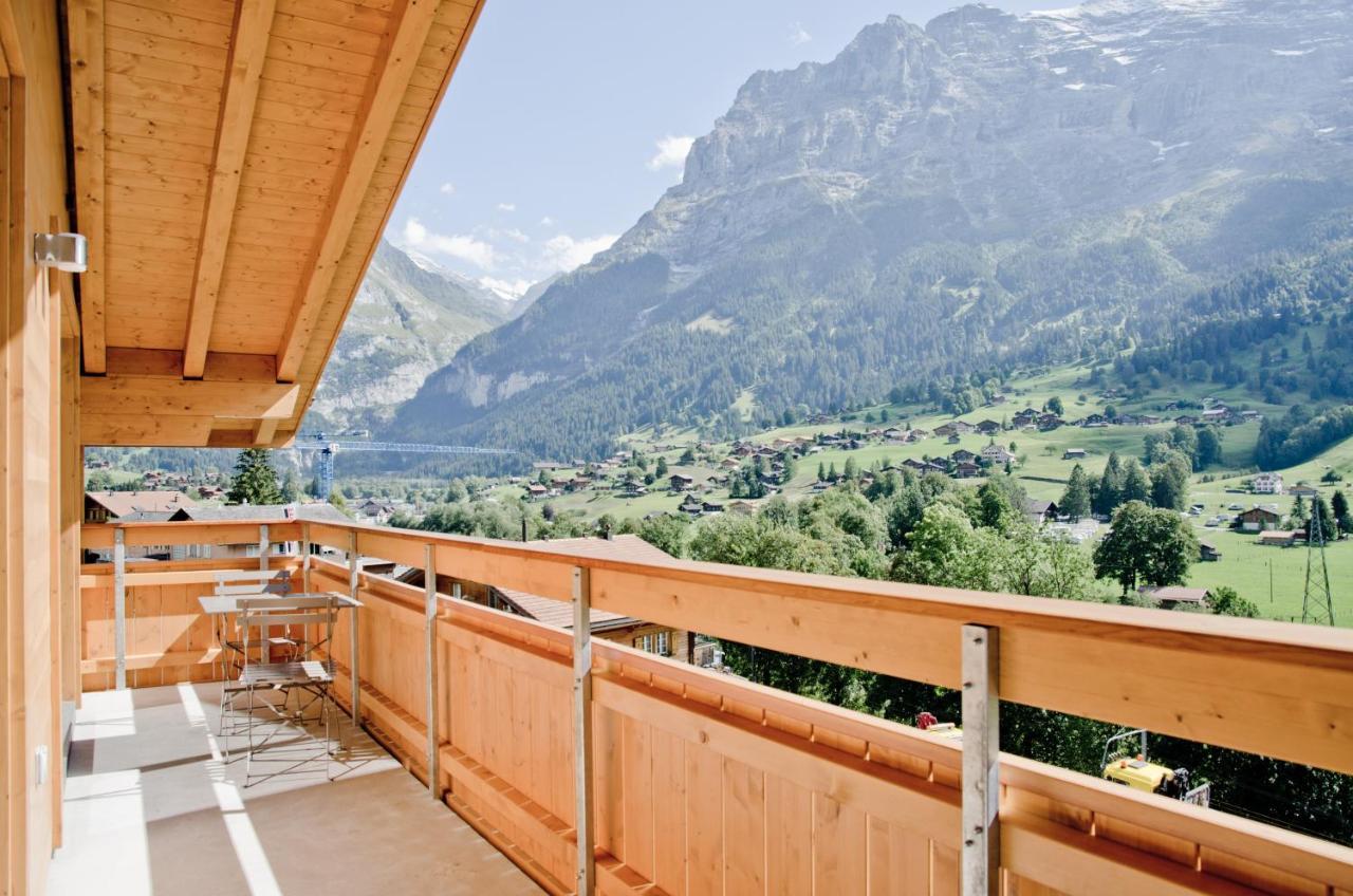 Chalet Eigerlicht - Griwa Rent Ag 格林德瓦 外观 照片