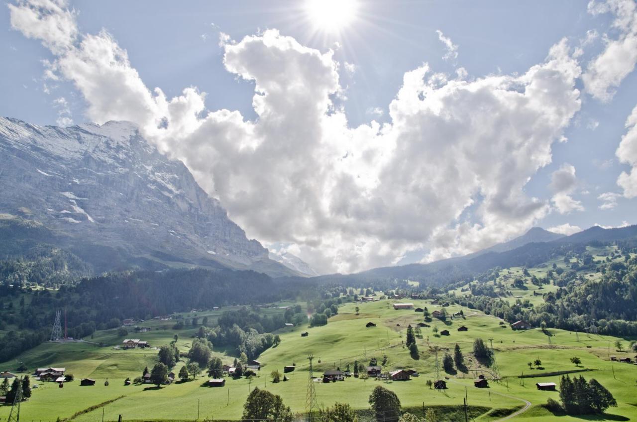 Chalet Eigerlicht - Griwa Rent Ag 格林德瓦 外观 照片